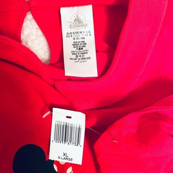 ๐ NEW Disney Minnie Mouse Peplum Tank โ Women's XL ๐100% Cotton - Picture 11 of 12